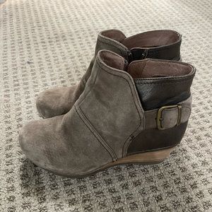 Dansko wedge booties